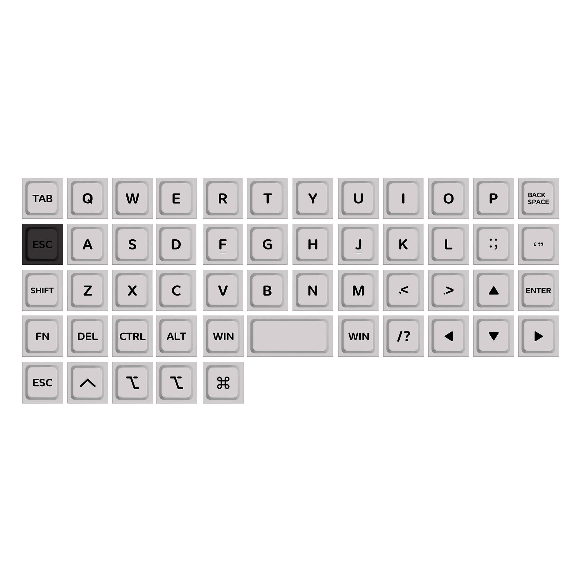 Amazon.co.jp: Cherry MX メカニカルキーボード対応 ロープロファイル